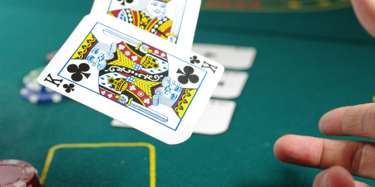 Image of a poker game in progress