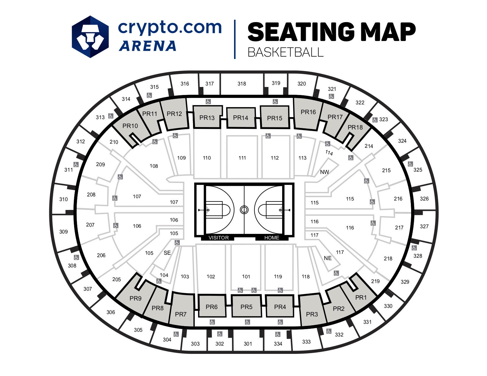 Crypto.com Arena Seating Chart: A Comprehensive Guide to the Stadium ...