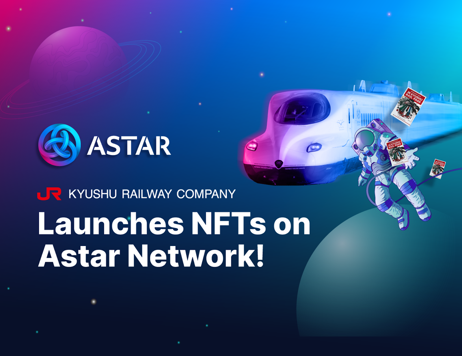 Japan’s JR Kyushu leverages Astar Network to launch NFTs, increasing customer engagement