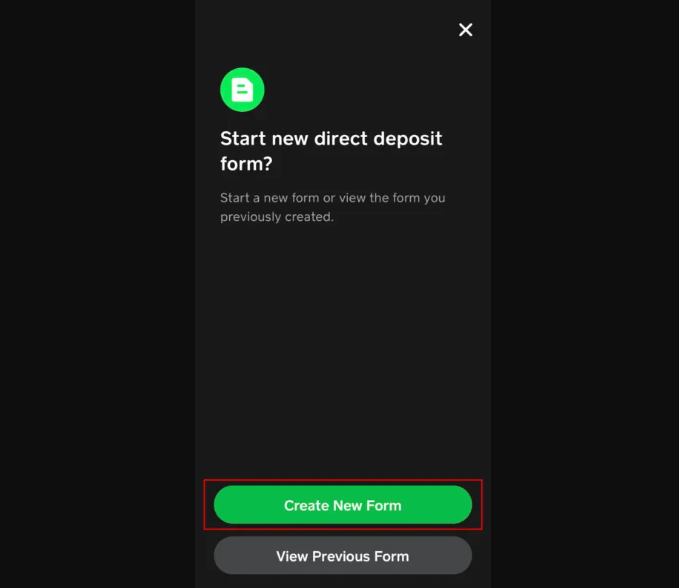 How To Use Cash App Deposit Form?