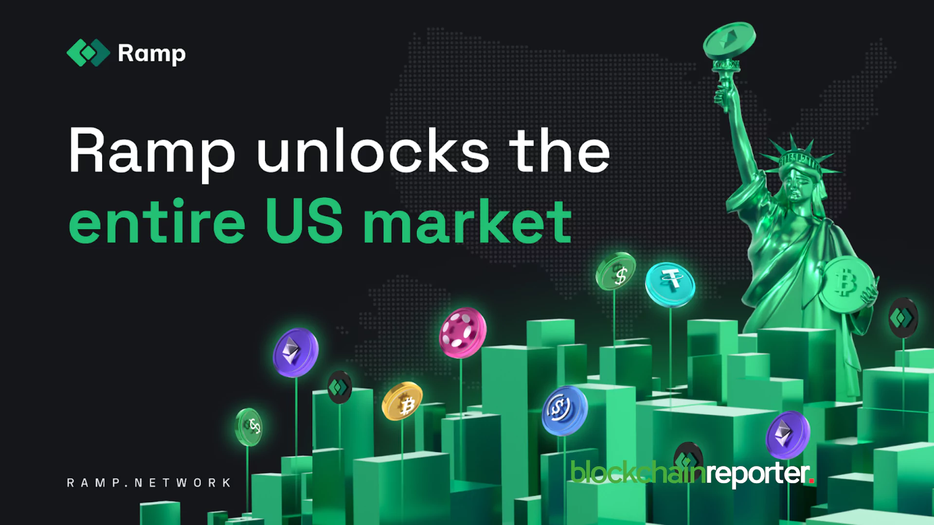 Ramp Network Expands Crypto On-Ramp Services Across All United States of America logo