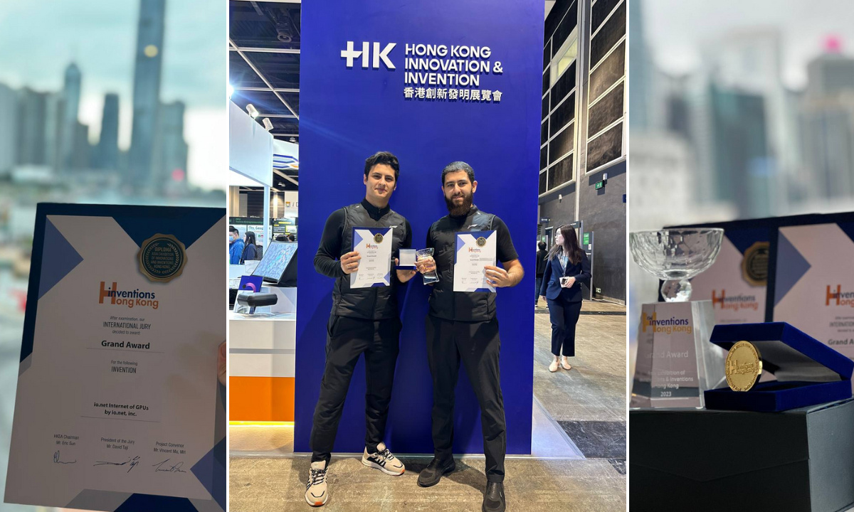 io.net Secures Prestigious Gold Medal at the 2023 Inventions Asia Awards for its Internet of GPUs