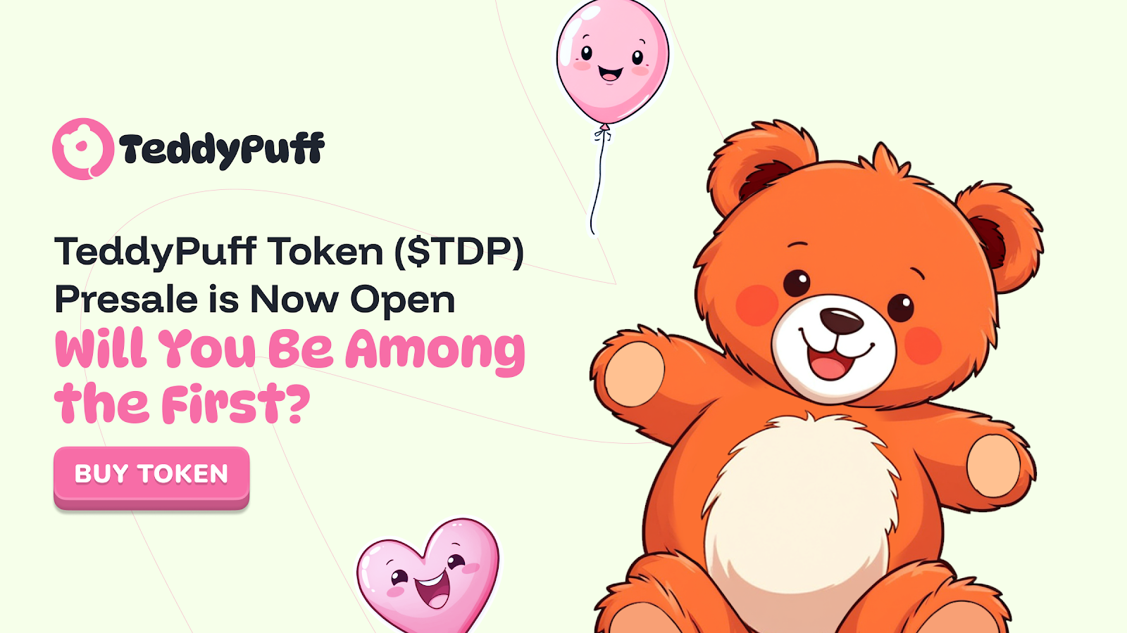 TeddyPuff Token ($TDP) Presale is Now Open – Will You Be Among the First? 1 AD 4nXc9iGUhT360R s cAbBvQk 7o099HPr90yZTabSn7ODN1wg14 B fVgyfHKQKUedXnFjYephXnaR9