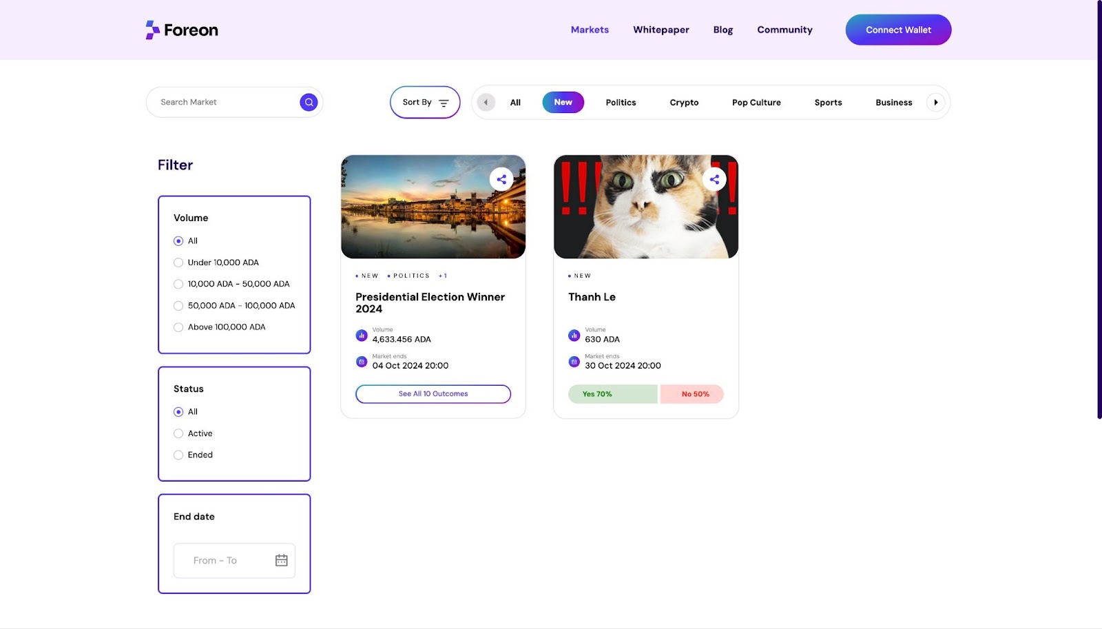 Foreon Network Launches $FRN Token Presale On Axo Launchpad, Set To Pioneer Prediction Markets on Cardano 1 AD 4nXePZCrOFJhpvI9Y4pDJbpb3ZKSpA W3w7e1mpTUJJko9 UJWziqzvVHK nQHaMxXXHzYTmNmRc97WfRjHRrkhAsZ1xyklDvScWv 3BzFOYP5Z5ULXI6GJ62l8YttZH2lFayYNsuK9JHN