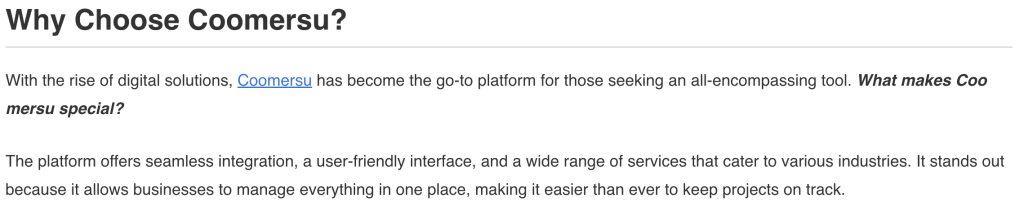 Coomersu: The Ultimate All-in-One Platform for Business Efficiency 1 Screenshot 2024 11 15 at 12.53.42 1