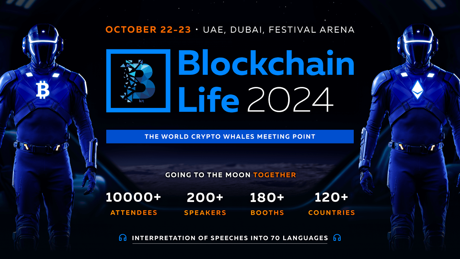 Blockchain Life 2024 to Welcome Over 10,000 Crypto Enthusiasts in Dubai