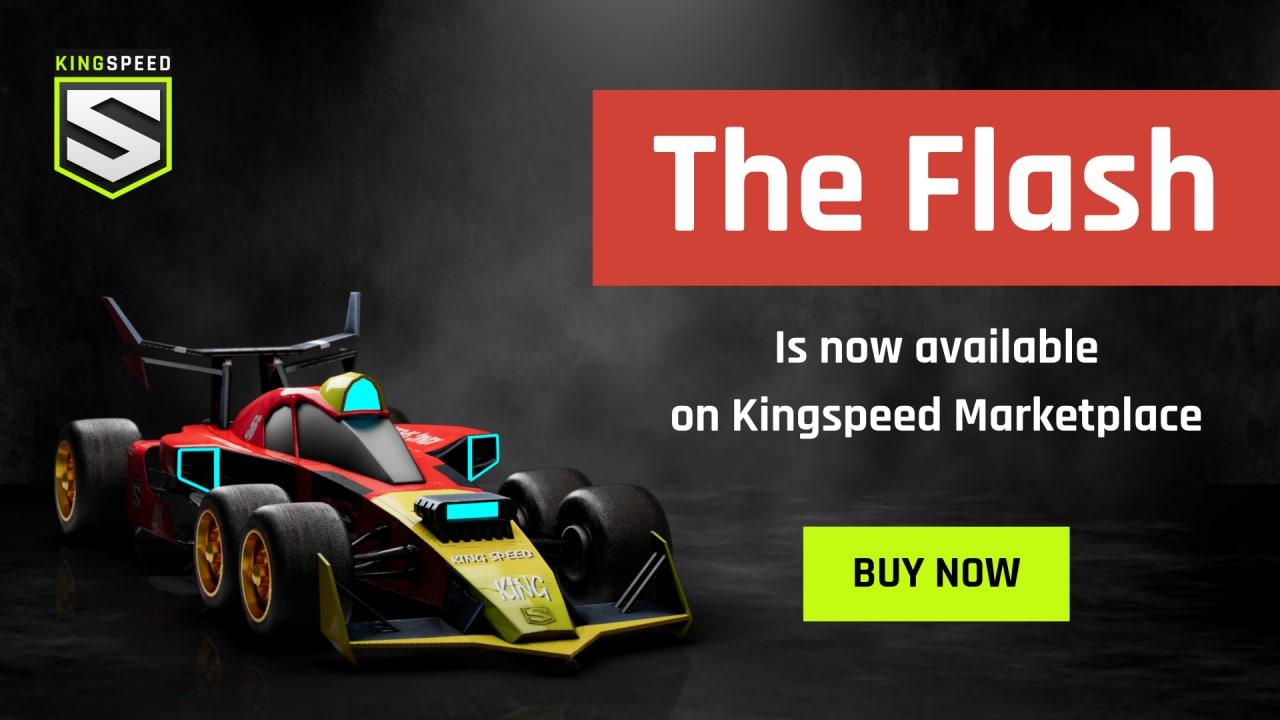 Kingspeed Celebrates its Brand New NFT “The Flash” On Its Marketplace With 10% Discount Until June 30th