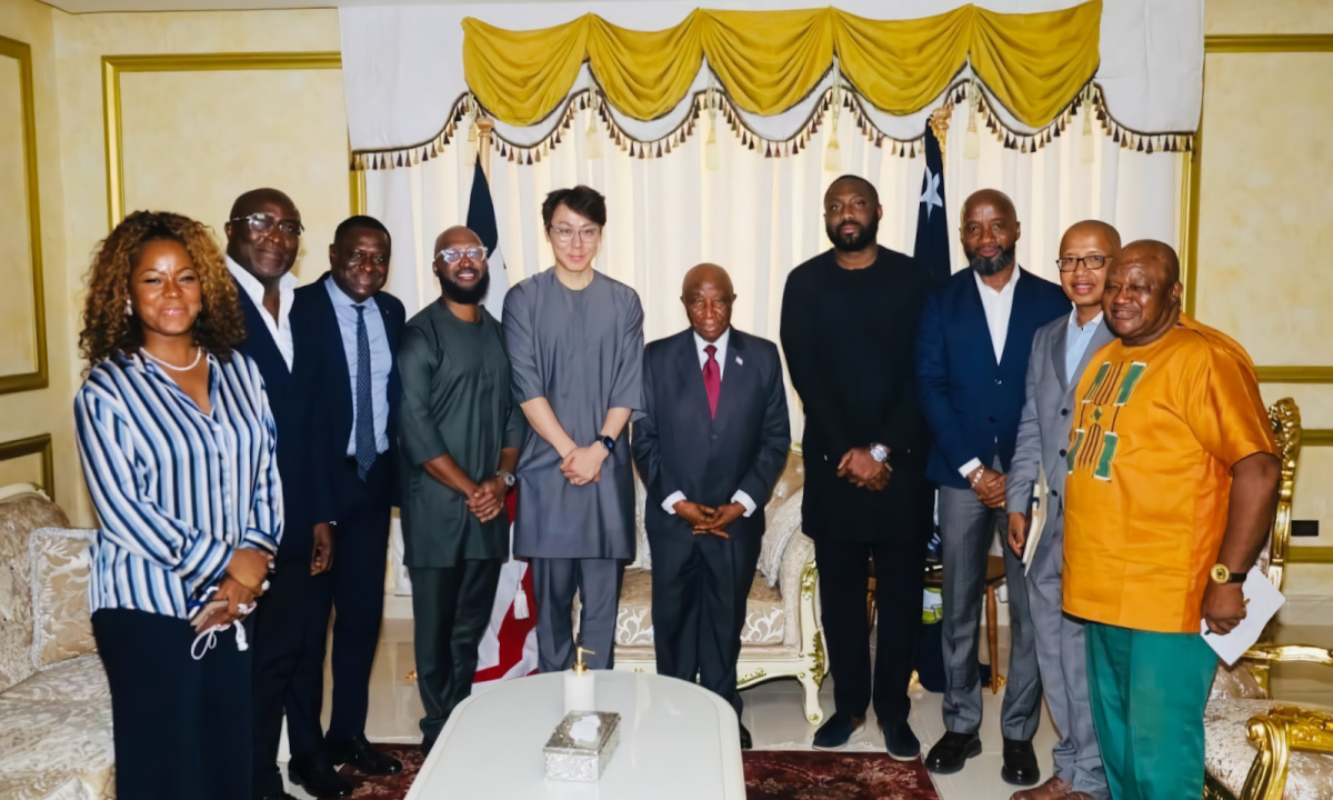 Liberia’s President Joseph Boakai Meets with Gluwa to Explore Infrastructure Enhancements