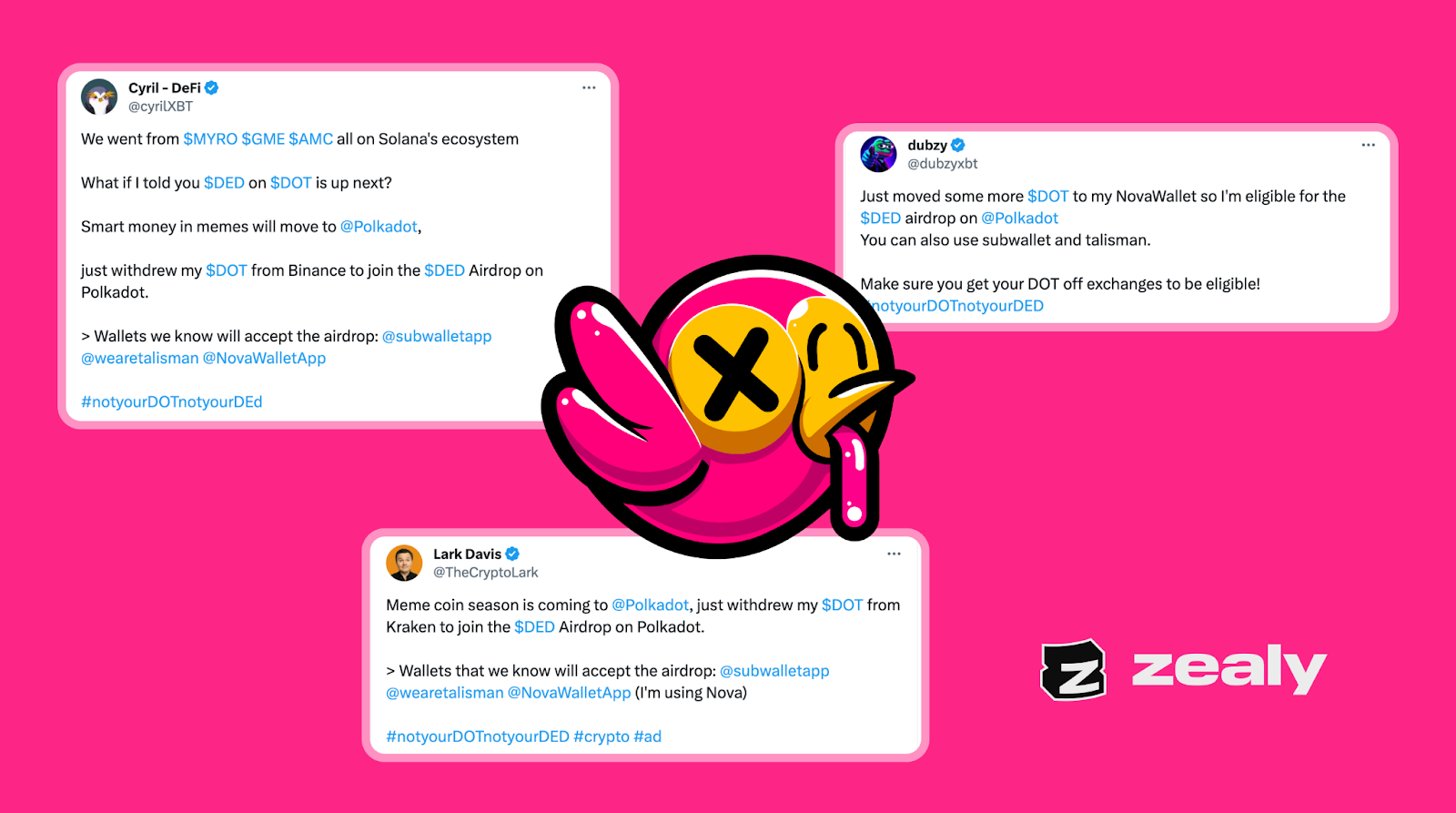Polkadot Community Rejoices as DED Trends on Twitter Amid Memecoin Snapshot Announcement 2 x5KTd93M3BnejzDZFS159WuHoSn8O0JcMOGD6yuQNjvmj4tx 30m6Iy9WK5t77pSLcZCOPuDpPsZvPJuglWCwTVKLSSZ f2XIukKRCMmRRR IE86a7G2X3VgOYXUkcnTmZLMtawUUGYNKc3XAZ 2kdU