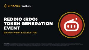 Reddio’s Exclusive Token Generation Event (TGE) and Alpha Trading on Binance Wallet – May 29, 2025