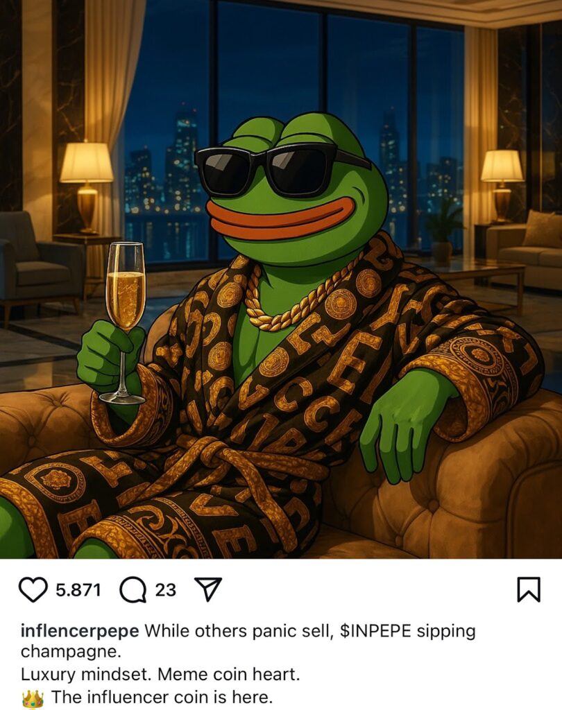 Pepe Up 40%: Which Will Win the Race to 100x, Pepe or Influencer Pepe (INPEPE) in This Bull Run? 3 inpepe