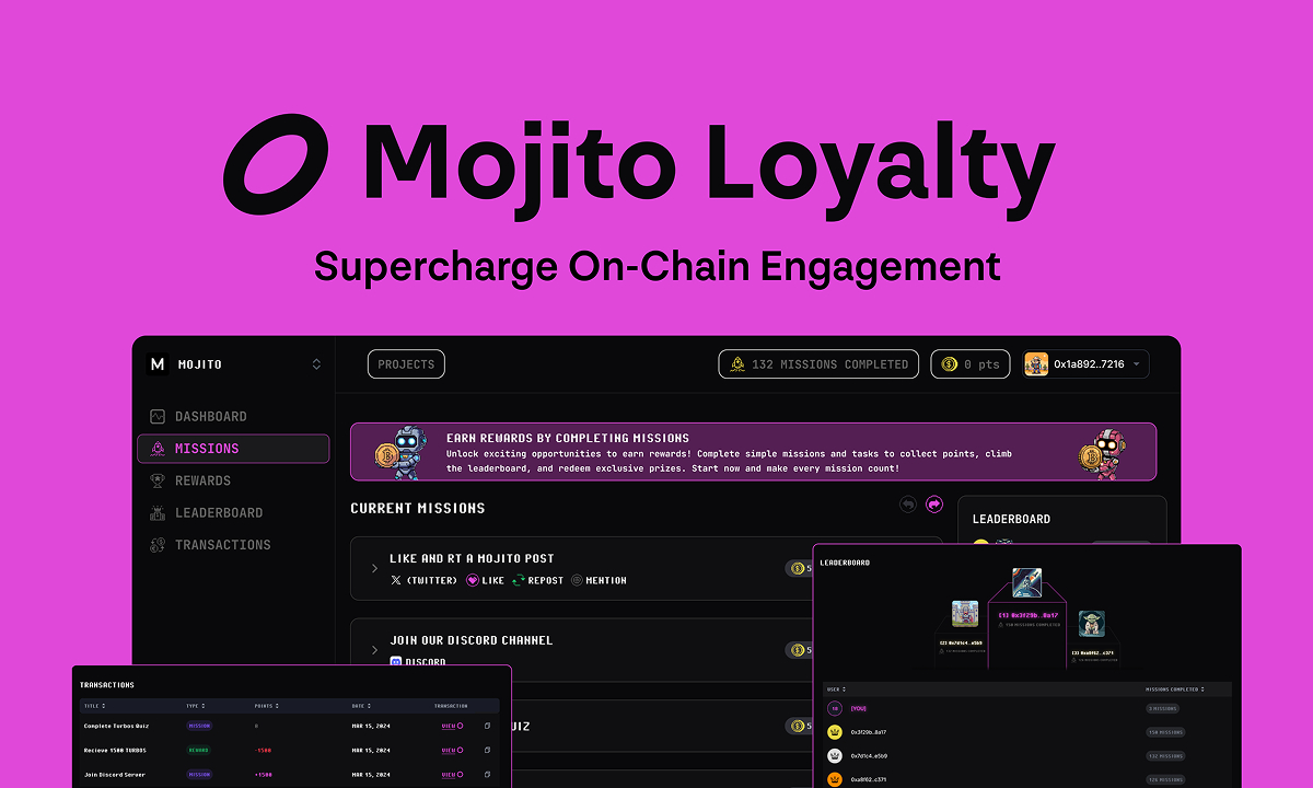 Mojito Brings White-Label Loyalty Tech to Web3 with Mojito Loyalty 2 loyalty preview 1747069679ula5mnvBTe