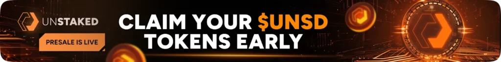 BNB Hits $611, Solana Looks to $190, While Unstaked Presale Growth Continues! Enters Stage 12 with Another Price Surge 2 unstaked banner