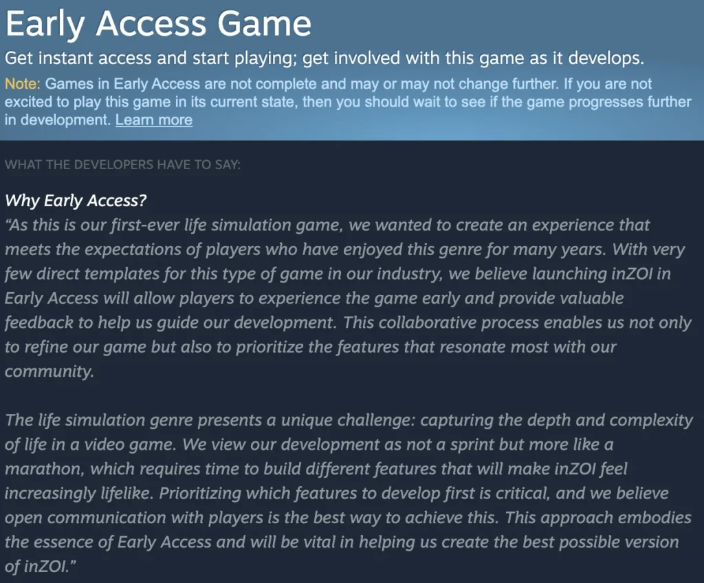 inZOI Game Review: Early Access, Gameplay, Features & What to Expect 3 Inzoi Early Access