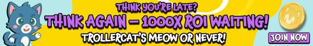 Troller Cat’s 1,773.32% ROI and 69% APY Launch It Into the Best Cryptos to Stake as Shiba Inu Stalls and Book of Meme Gains Speed 1 TCAT banner 1