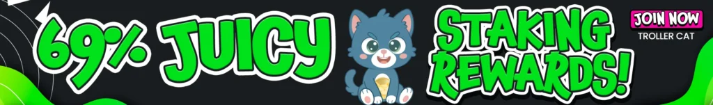 Troller Cat at $0.00003684? Not for Long – Troll Face Closing Soon With 13x ROI as Dogwifhat and Baby Doge Coin Rally 3 TCAT banner 2 1