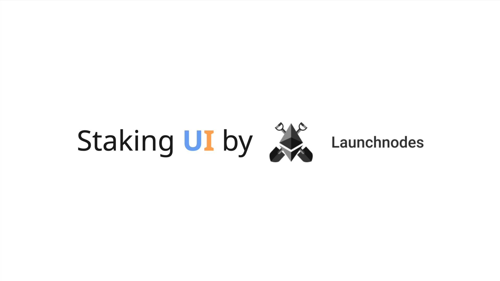 Ethereum Solo Staking, Simplified: Launchnodes Releases New Staking UI 2 Upwork Army Frame 4 1750170916ZlP8AvNZhL