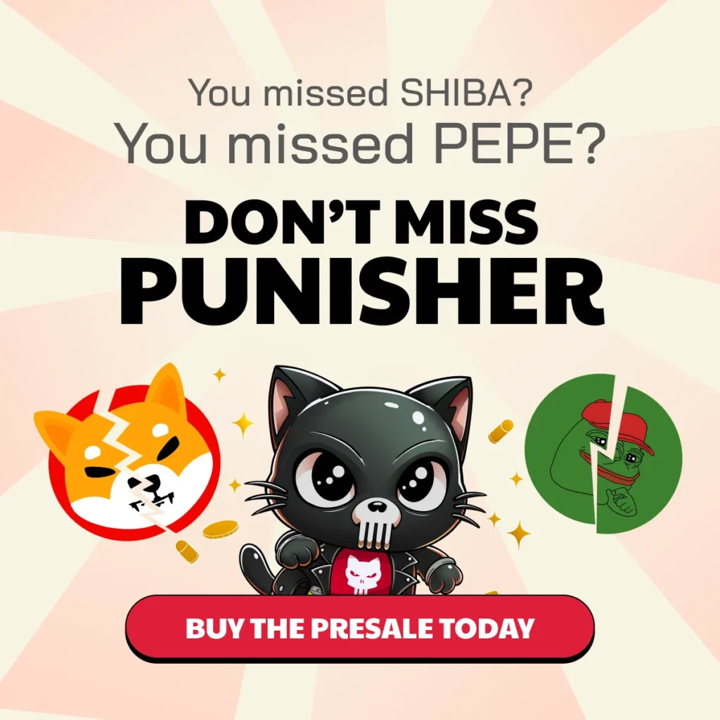 With Bonk and PEPE Signaling Growth, Punisher Coin Presale Hits $85K+ | The Best 100x Crypto 4 punisher coin