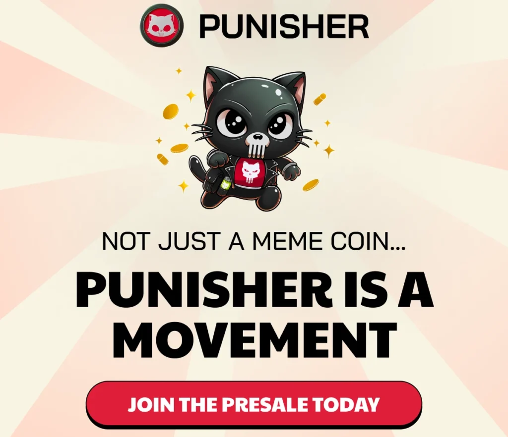 $PUN Presale Breaks $106K | TRUMP and XRP Holders Start Watching Closely 2 punisher coin