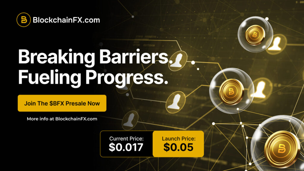 7 Cryptos Everyone’s Watching in 2025: BlockchainFX’s Viral Crypto Presale Could Make Millionaires 1 BFX 1 3