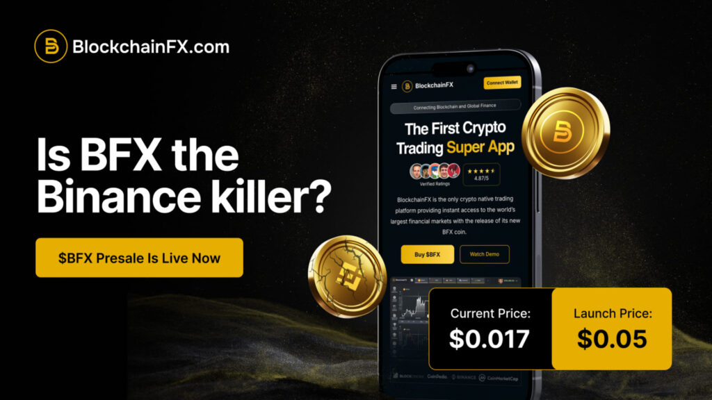 7 Cryptos Everyone’s Watching in 2025: BlockchainFX’s Viral Crypto Presale Could Make Millionaires 3 BFX 2 4