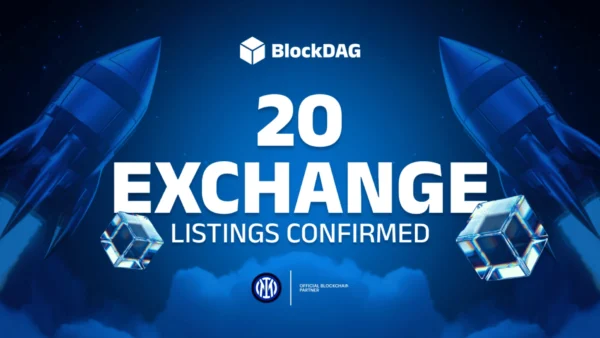 BlockDAG Confirms 20 Major Exchange Listings, Raises $340M While Algorand Eyes $0.36 & VeChain Climbs