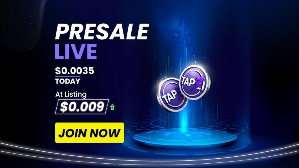 5 Best Crypto Coins To Buy Now That Are Still in Presale: Cryptos Under $1 To Invest in For 300x Gains 2 tapzi