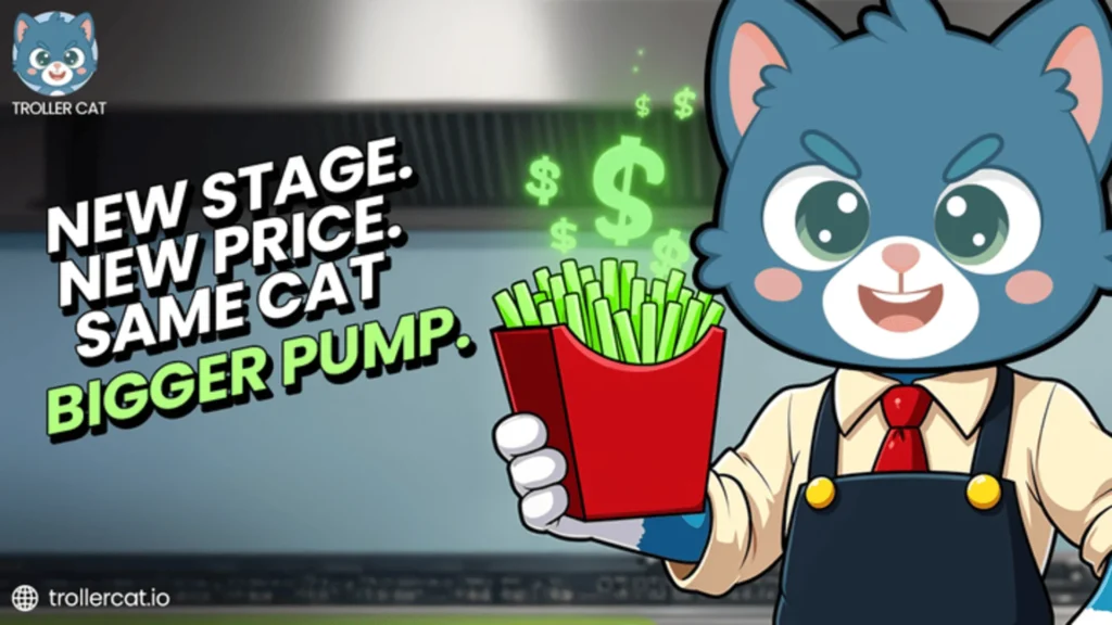 $10K in Troller Cat May Scratch Out $63K as Best Cryptos for Beginners, While Dogecoin and Pepe Pops 3 TCAT 2