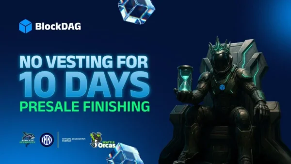 Just 7 Days Left on BlockDAG’s NO VESTING PASS: Gain Full Coin Access! DOGE Tests Support, Pump.fun Reels From Whale Dumps