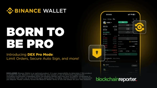 Binance Wallet Rolls Out DEX Pro Mode, Combining Secure Auto Sign with Advanced DeFi Tools