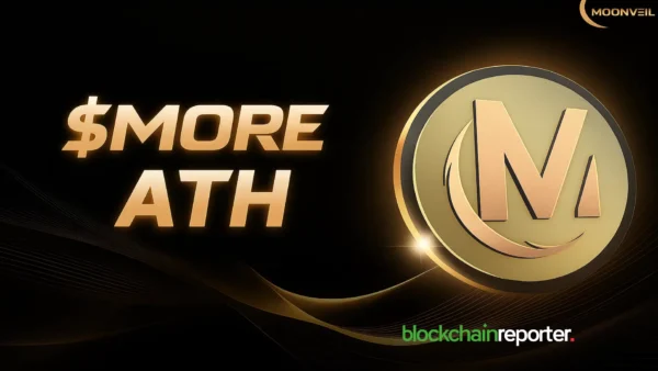 Moonveil’s $MORE Token Soars Over 600%, Hits All-Time High Less Than a Month After Launch
