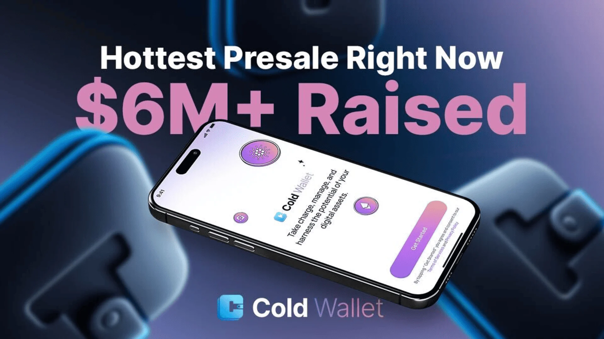 Cold Wallet $6.2 Presale Leads With Fast USDT Rewards As Chainlink Rallies $52 And Cardano Hits $7 Path