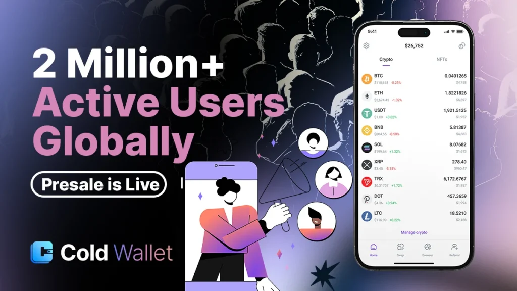 Cold Wallet Presale Hits $5.75M Milestone as CWT Picks Up Pace, Is Now the Right Time to Join? 4 Cold Wallet