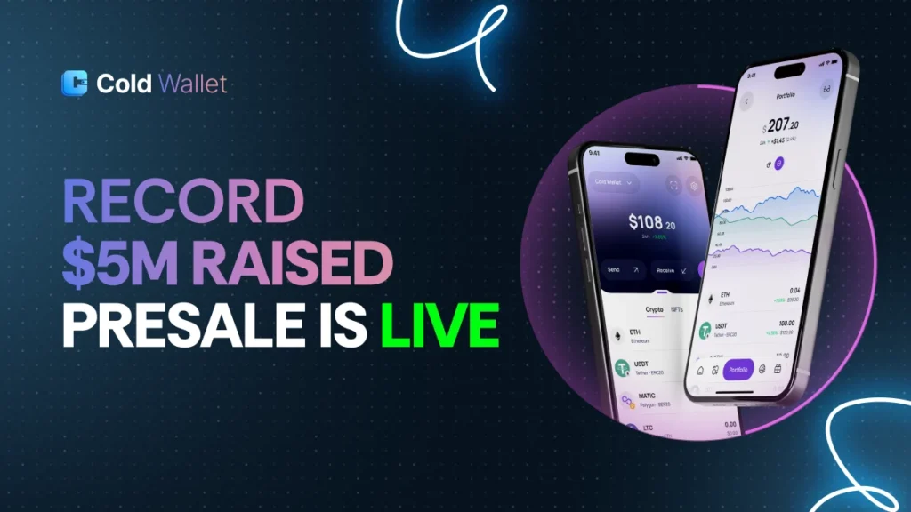 Cold Wallet Presale Hits $5.75M Milestone as CWT Picks Up Pace, Is Now the Right Time to Join? 1 price chart