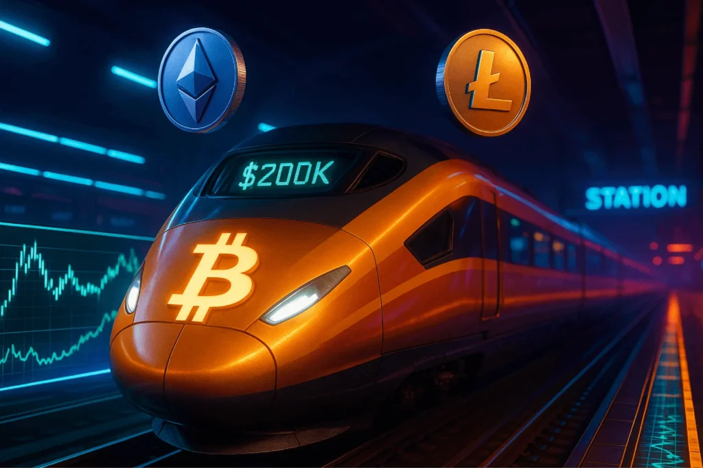 Bitcoin Faces Technical Correction: Can BTC Still Reach $200K with Ethereum and Litecoin Following? 1 MAGACOIN