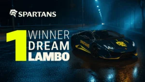 Spartans Drops 5,963 Games and a Lambo Prize While PokerStars & Hard Rock Bet Try to Keep Up
