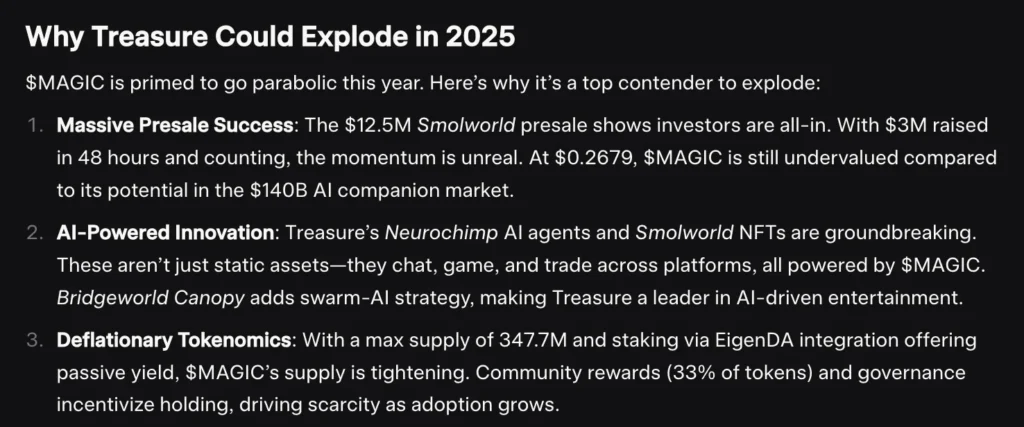 Elon Musk’s Grok Predicts the 5 Next Cryptos to Explode in 2025 5 grok5