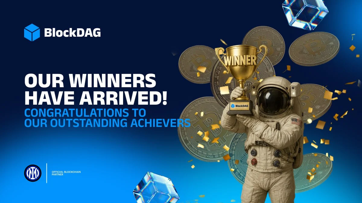 Top Trending Altcoin BlockDAG Rewards 10 Winners With $1.206M Bitcoin Payout in Historic Presale Auction 