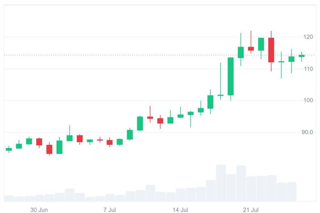 Cardano, Litecoin Or DeSoc: Why One Of These Could Grow Over 2,000% Before The End Of 2025 3 ltc chart