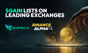 Griffin AI Lists $GAIN on Leading Exchanges, Launches Utility Token on BNB Chain