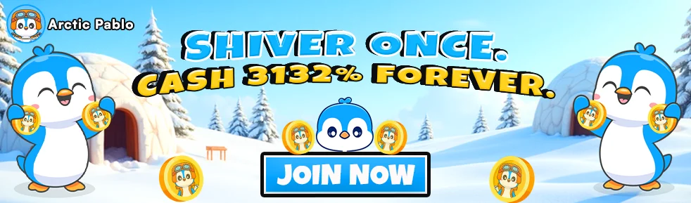 Unlock 4x Tokens: Top New Meme Coins to Invest in Now—Arctic Pablo Coin 39th Stage Offers 3132% ROI as Bonk and Popcat Face Uncertainty 2 Arctic Pablo banner 2 1