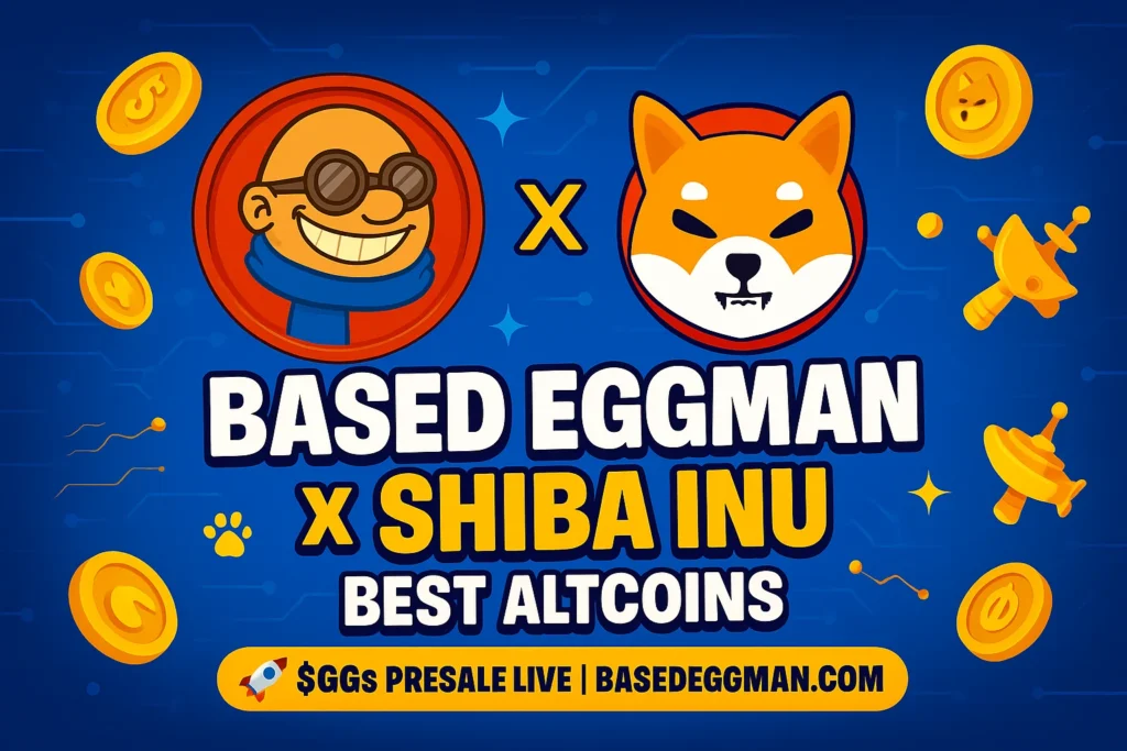 Shiba Inu Holders Rotate Into Based Eggman ($GGs) Presale as Dogecoin Momentum Slows Down 1 GGs4674 1