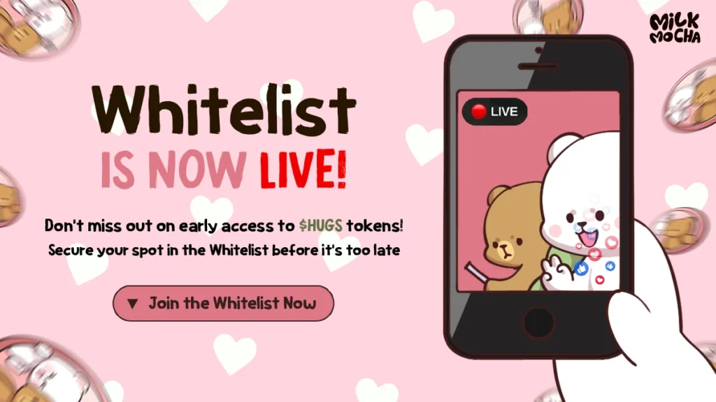 Milk & Mocha $HUGS Whitelist Frenzy Proves This Could Be the Next Pepe 3 HUGS3151 1