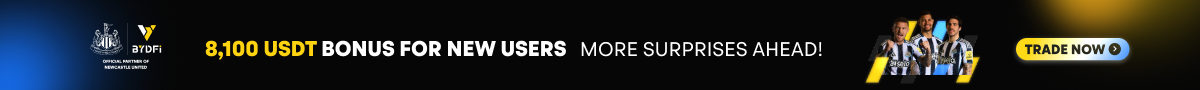 BYDFI Sticky Header Banner