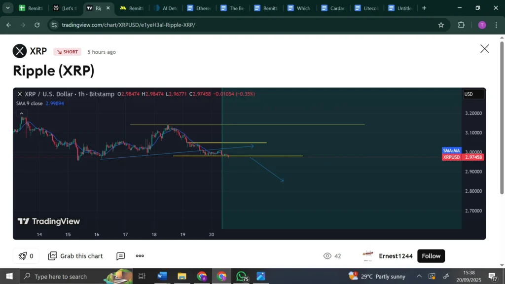 XRP News; Remittix Is Being Called The Next XRP After Experts Tip Viral Altcoin To Rally 40x In 2025 2 chart1351 4