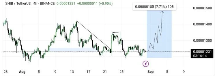 Shiba Inu Price Prediction: Could Shib See Further Dips In September As Investors Back New PayFi Altcoins 2 chrt55
