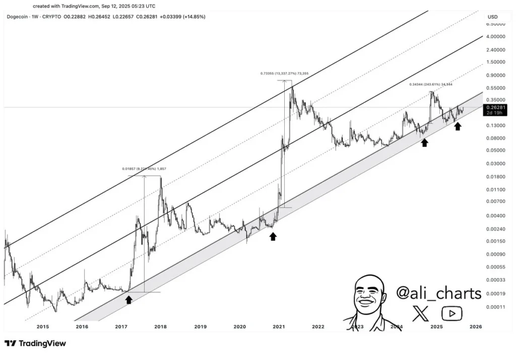 Dogecoin Chart Looks Like History May Be About To Repeat With $2 A Conservative Target 3 doge analysis