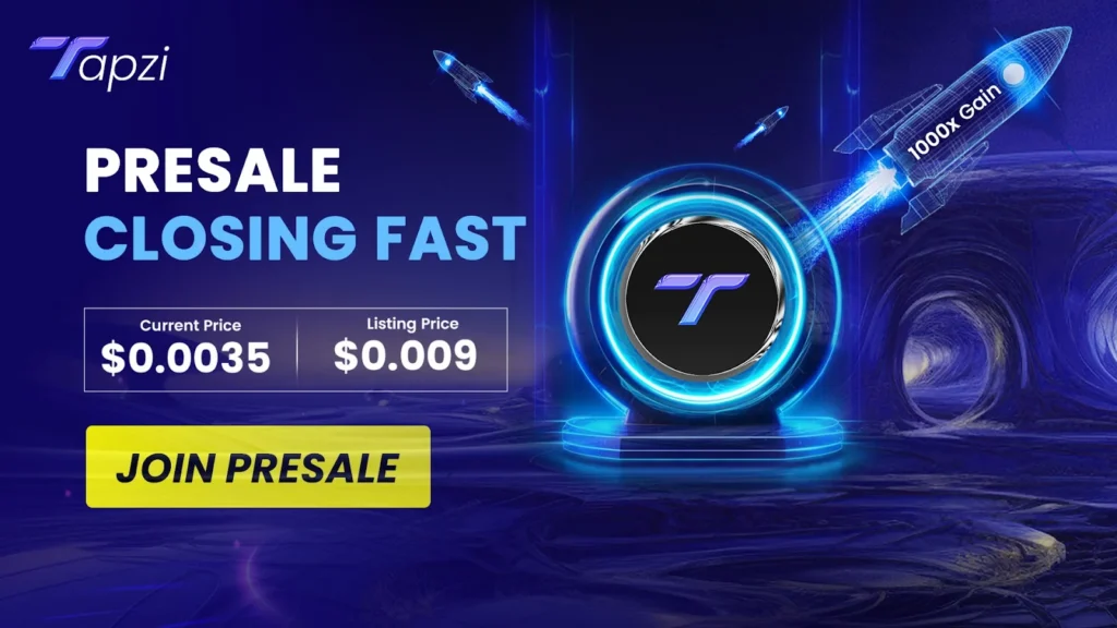 New Crypto To Buy Now: Investors Sell-Off TON For 100,000x Gains of Tapzi in September 3 image 2 5