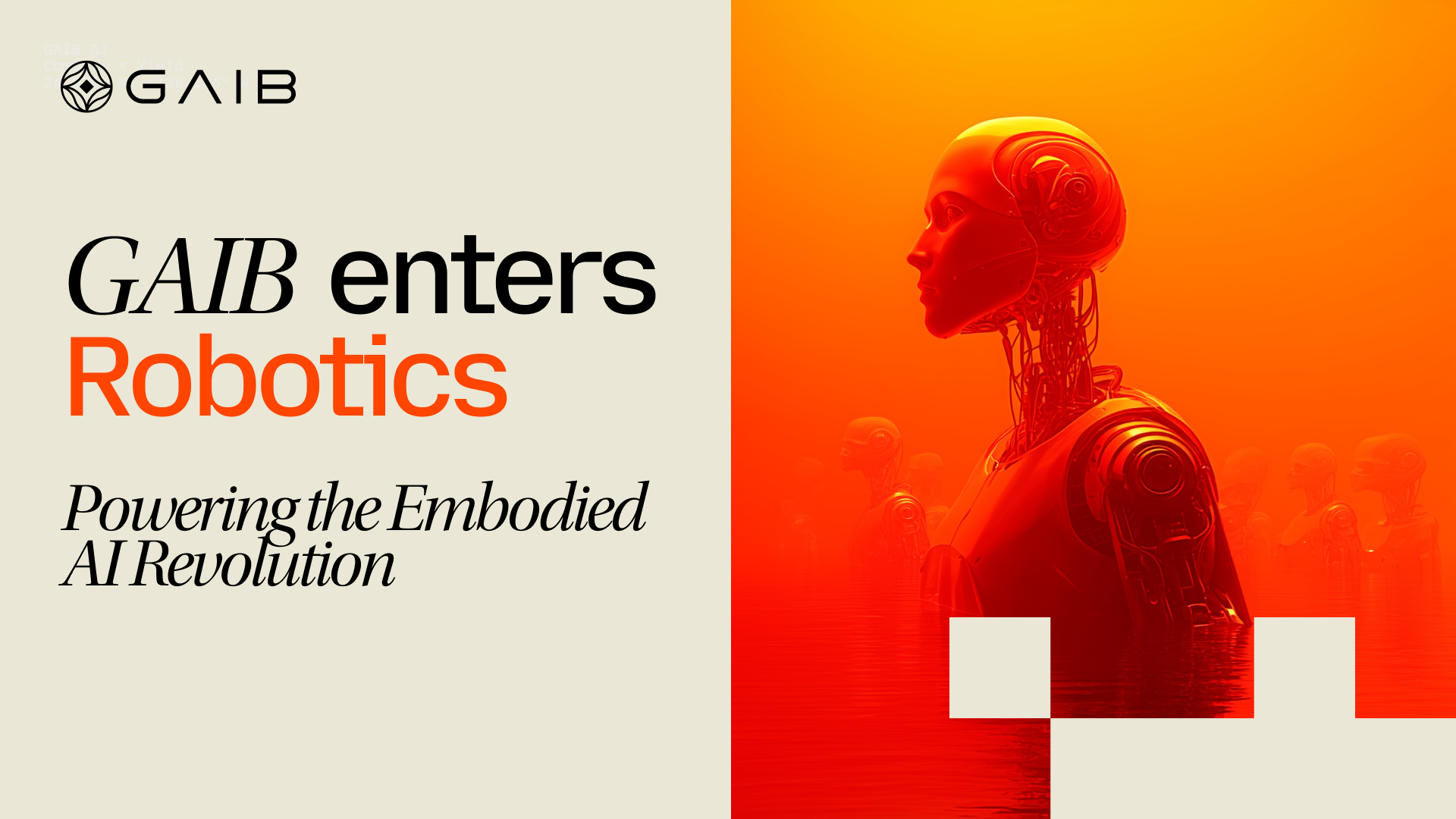 GAIB Expands Into Robotics, Powering the Embodied AI Revolution With Its Economic Layer