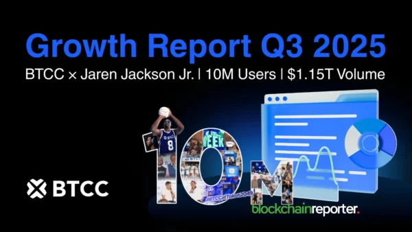 BTCC Hits 10 Million Users and $1.15 Trillion in Q3 Trading Volume